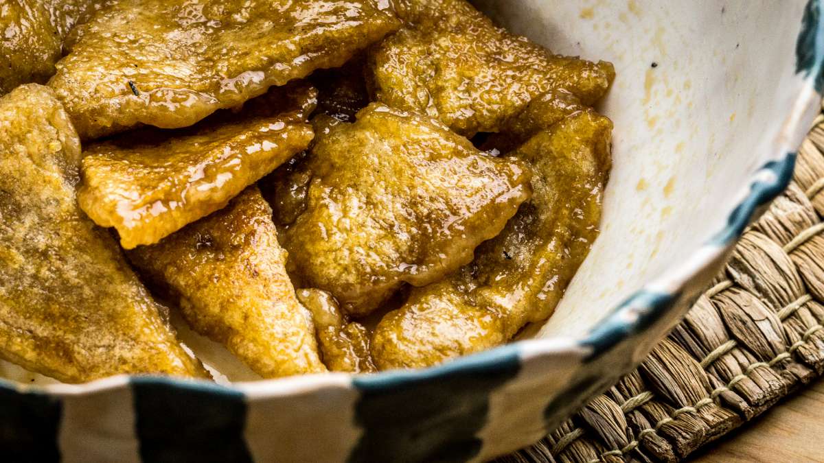 Rozp&eacute;kan&eacute; placičky mochi